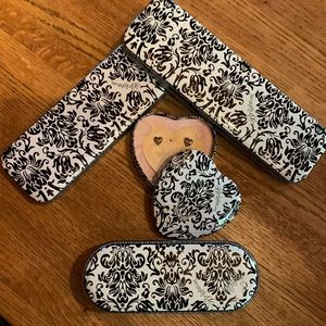 4 Brighton Metal Gift Boxes + 1 pair heart shaped Brighton Earrings Free